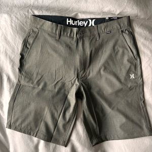 Brand New, Army Green pair of Hurley Shorts, size 32.